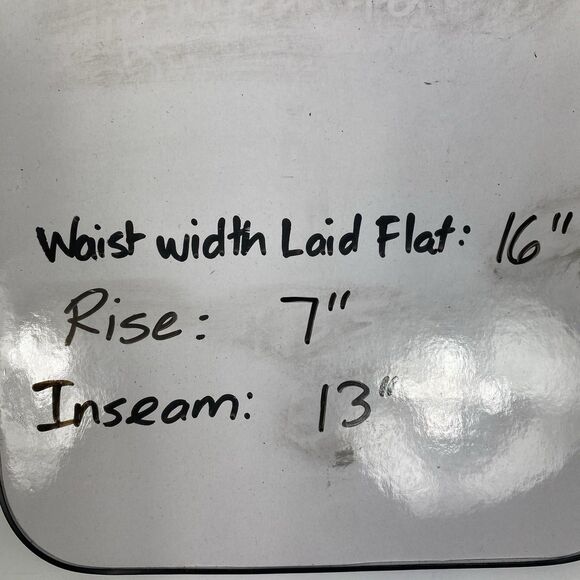 Fox Racing Bermuda Jean Shorts Sz 3 /small Blue Medium Wash Y2K Beach - Picture 7 of 7